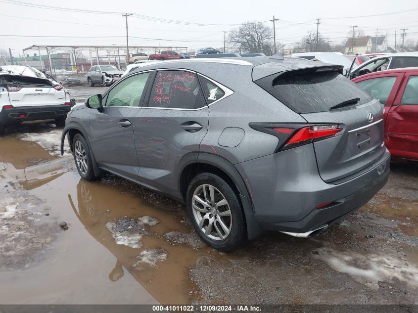 VIN JTJBARBZ6F2034167 2015 Lexus NX, 200T no.3