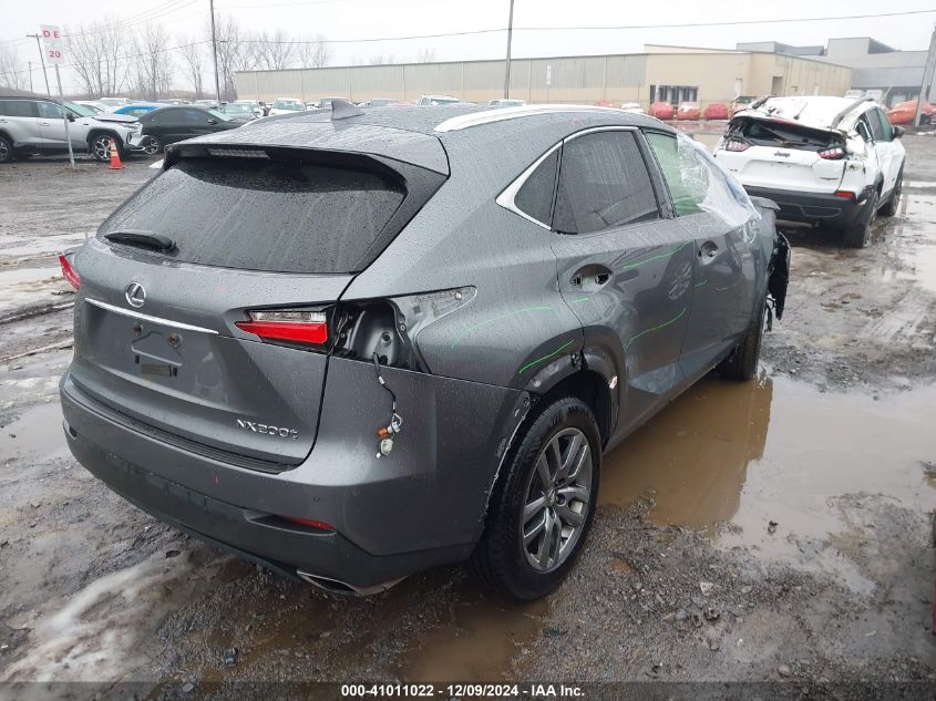 VIN JTJBARBZ6F2034167 2015 Lexus NX, 200T no.4