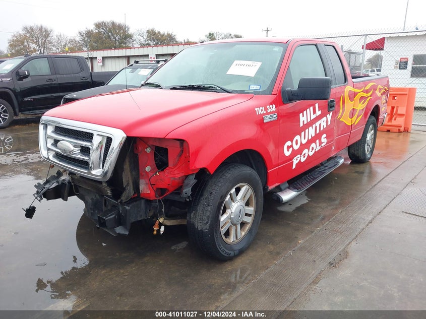 2008 FORD F-150 VIN: 1FTRX12W08FA50979