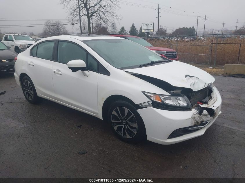 VIN 2HGFB2F85EH527985 2014 Honda Civic, EX no.1