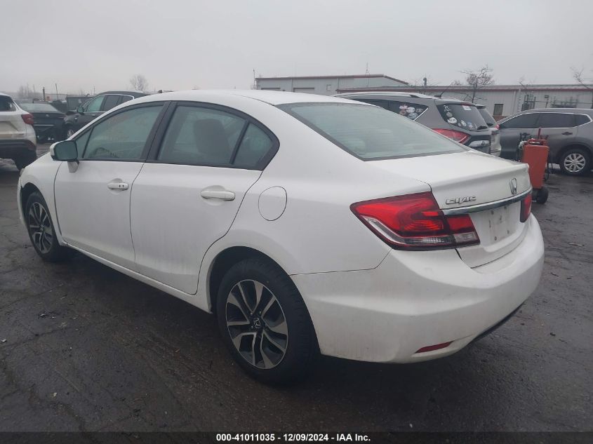 VIN 2HGFB2F85EH527985 2014 Honda Civic, EX no.3