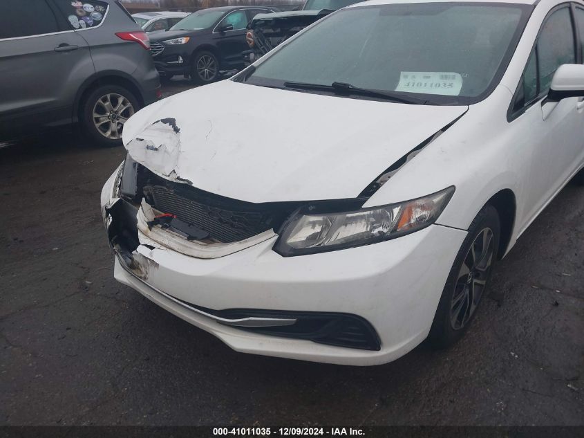 VIN 2HGFB2F85EH527985 2014 Honda Civic, EX no.6