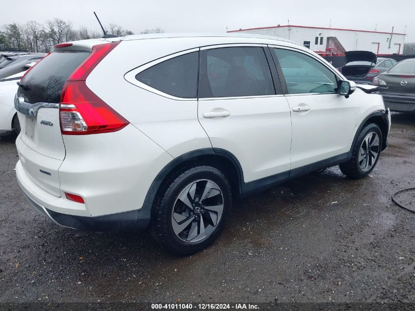 VIN 5J6RM4H97GL112562 2016 Honda CR-V, Touring no.4