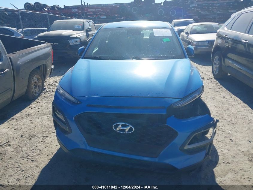 2021 Hyundai Kona Se VIN: KM8K12AA8MU638760 Lot: 41011042