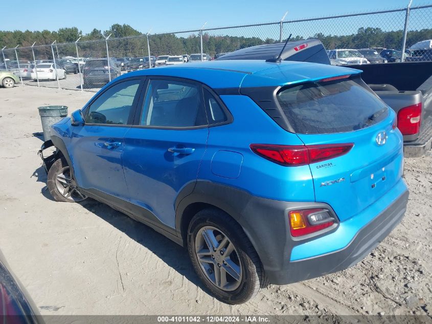 2021 Hyundai Kona Se VIN: KM8K12AA8MU638760 Lot: 41011042