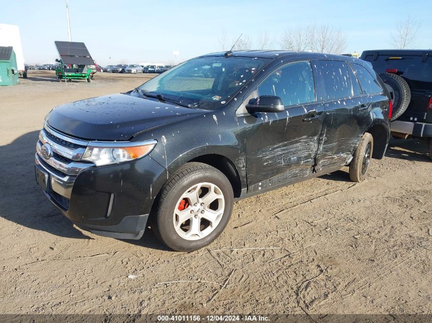 VIN 2FMDK4JC9EBA77365 2014 FORD EDGE no.2