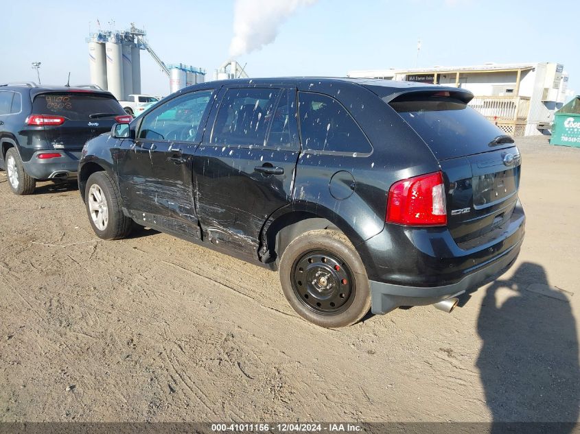 VIN 2FMDK4JC9EBA77365 2014 FORD EDGE no.3