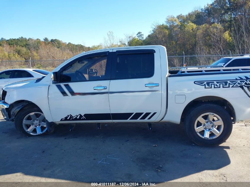 2014 Nissan Titan Sv VIN: 1N6BA0ED6EN518025 Lot: 41011187