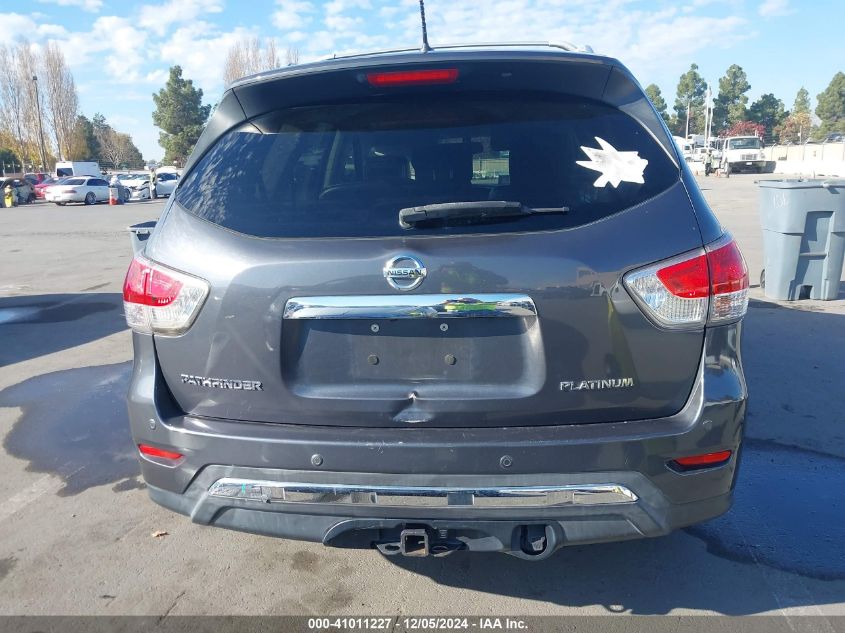 2013 Nissan Pathfinder Platinum VIN: 5N1AR2MN4DC619082 Lot: 41011227