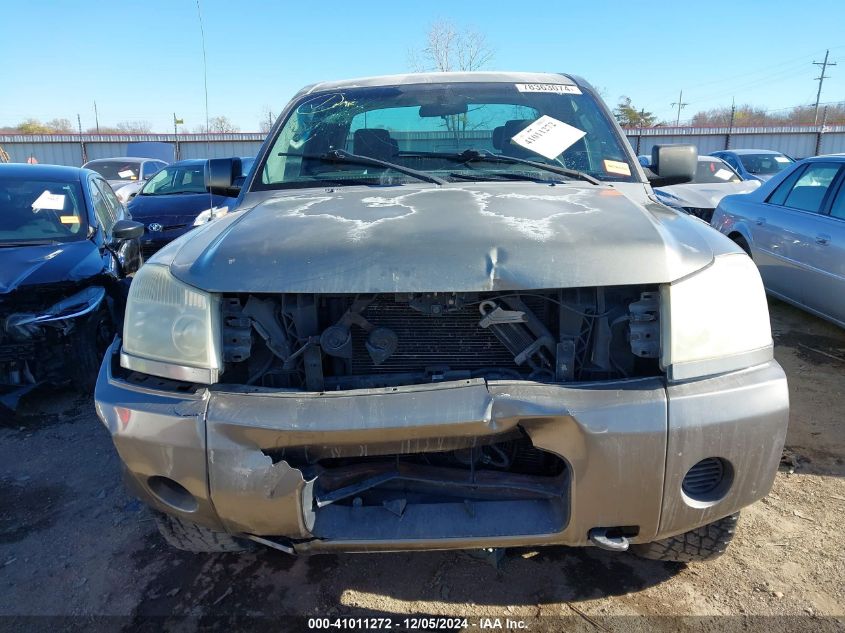 2007 Nissan Titan Xe VIN: 1N6BA06A67N232845 Lot: 41011272