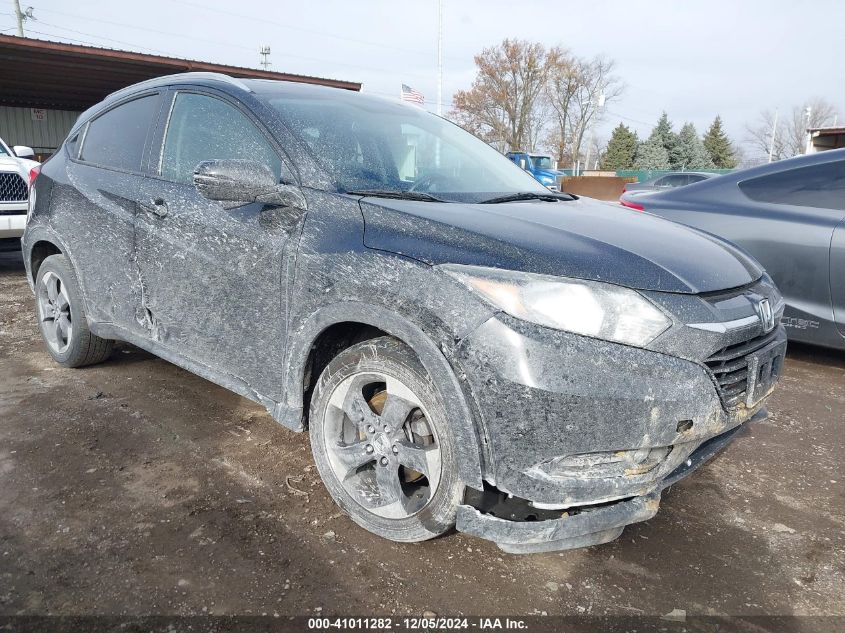 VIN 3CZRU6H7XJM717143 2018 Honda HR-V, Ex-L no.1