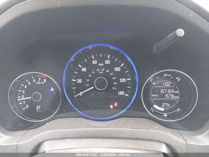 VIN 3CZRU6H7XJM717143 2018 Honda HR-V, Ex-L no.7