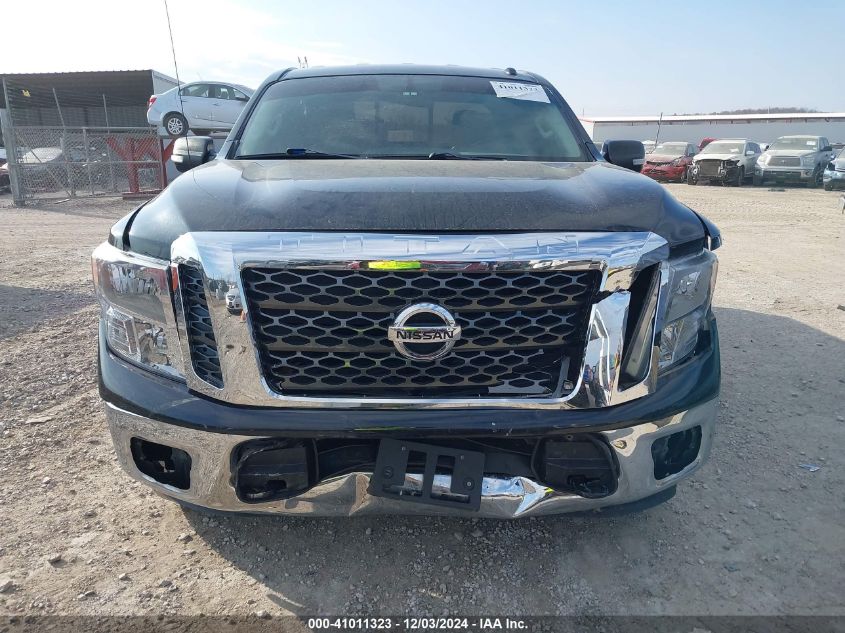 2017 Nissan Titan Sv VIN: 1N6AA1CJ1HN558737 Lot: 41011323