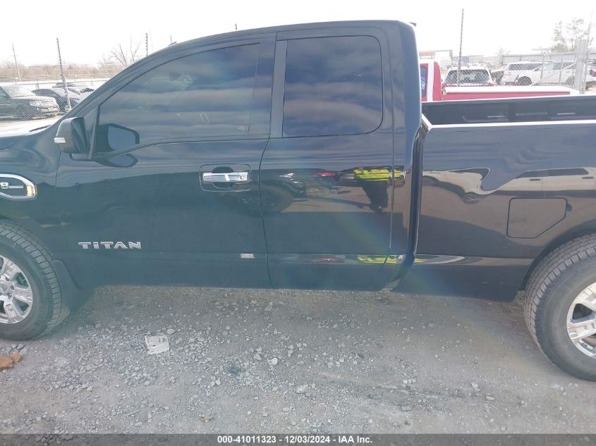 2017 Nissan Titan Sv VIN: 1N6AA1CJ1HN558737 Lot: 41011323