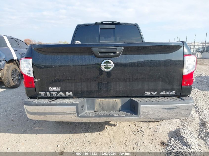 2017 Nissan Titan Sv VIN: 1N6AA1CJ1HN558737 Lot: 41011323