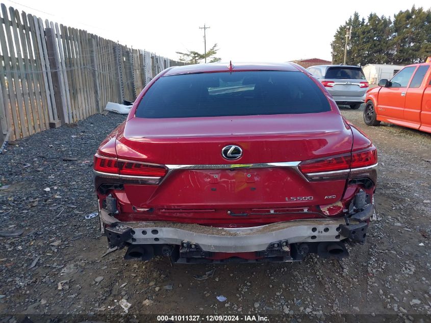 VIN JTHC51FF6J5003195 2018 LEXUS LS 500 no.17