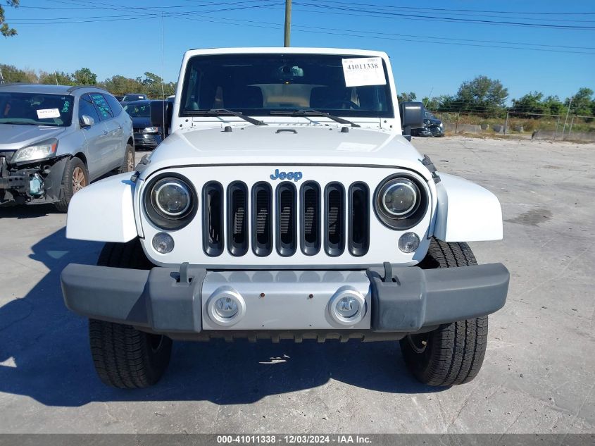 2014 Jeep Wrangler Unlimited Sahara VIN: 1C4BJWEG4EL213599 Lot: 41011338