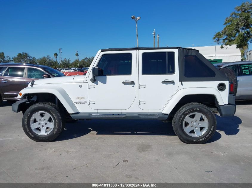 2014 Jeep Wrangler Unlimited Sahara VIN: 1C4BJWEG4EL213599 Lot: 41011338