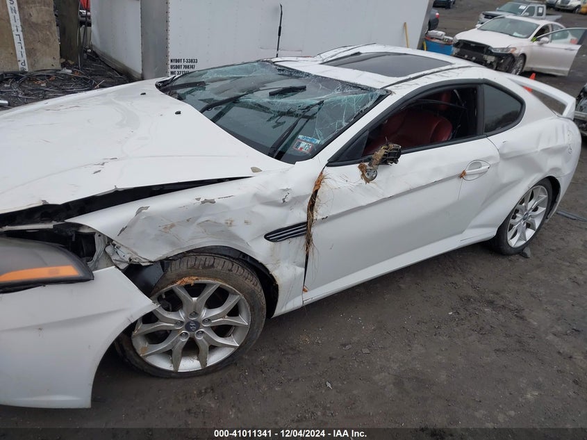 2007 HYUNDAI TIBURON VIN: KMHHN66F77U235772