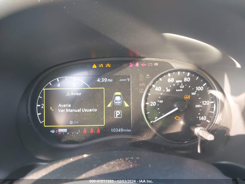 VIN 3N1CP5CV8RL538316 2024 NISSAN KICKS SV XTRONIC CVT