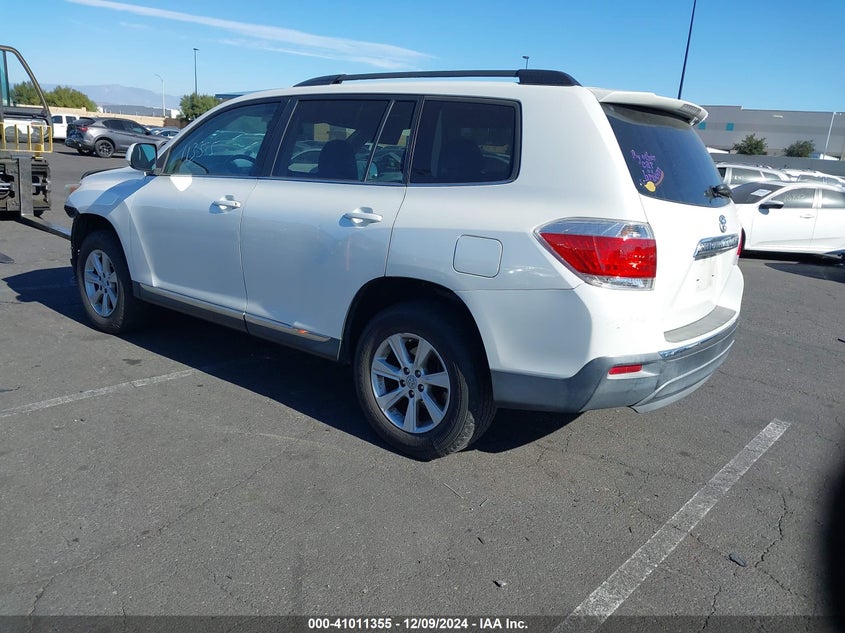 Vin: 5tdzk3eh8bs025780, lot: 41501251, toyota highlander se v6 20113