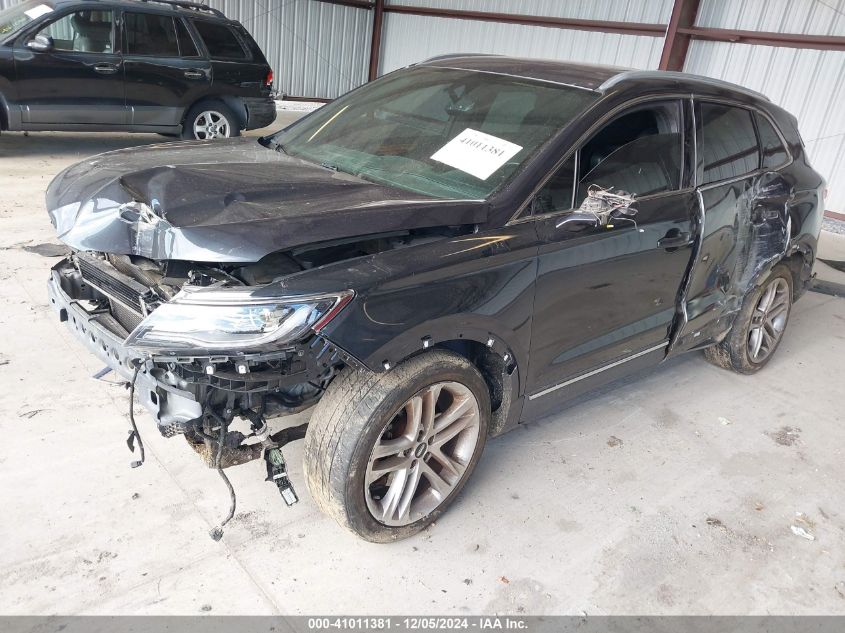 VIN 5LMCJ2A9XFUJ04220 2015 LINCOLN MKC no.2