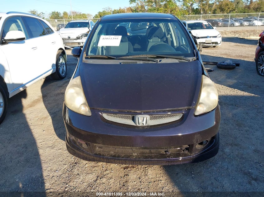 2008 Honda Fit Sport VIN: JHMGD38668S050672 Lot: 41011395