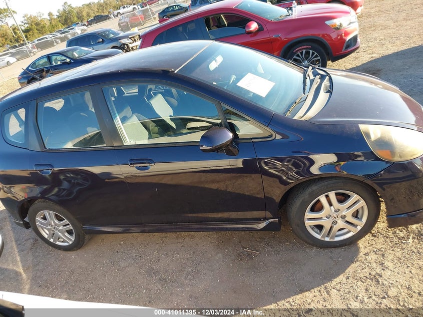 2008 Honda Fit Sport VIN: JHMGD38668S050672 Lot: 41011395