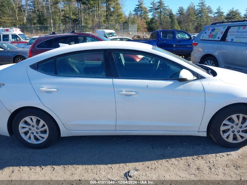 2018 Hyundai Elantra Se VIN: 5NPD74LF1JH401999 Lot: 41011540