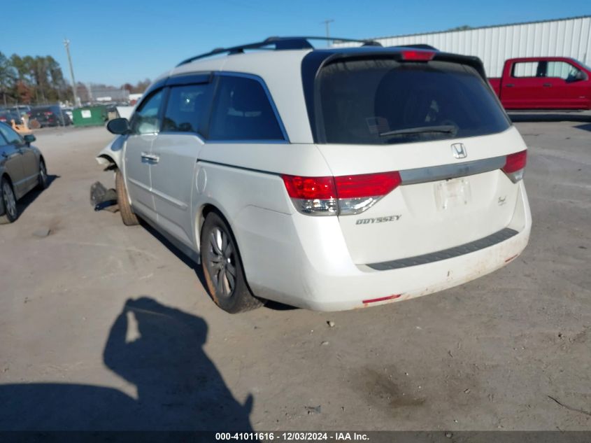 VIN 5FNRL5H66EB092695 2014 Honda Odyssey, Ex-L no.3