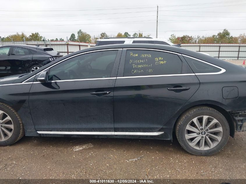 VIN 5NPE34AF9FH220482 2015 Hyundai Sonata, Sport no.15