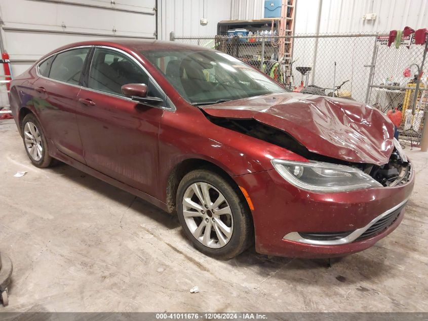 VIN 1C3CCCAB2FN637266 2015 CHRYSLER 200 no.1