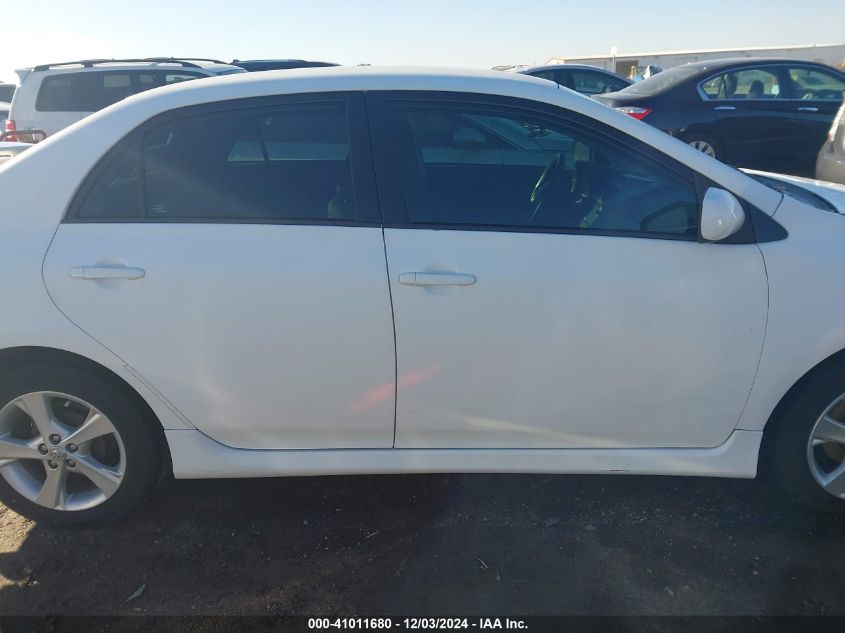 2013 TOYOTA COROLLA S - 2T1BU4EE6DC950836