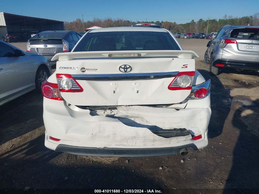 2013 TOYOTA COROLLA S - 2T1BU4EE6DC950836