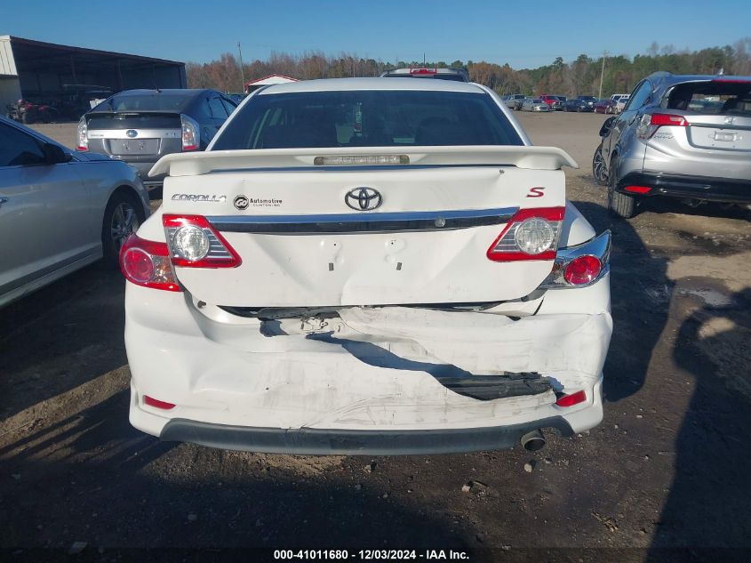 2013 Toyota Corolla S VIN: 2T1BU4EE6DC950836 Lot: 41011680