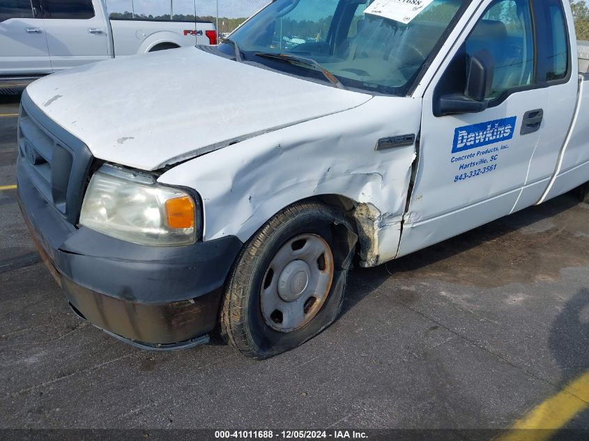 2005 Ford F-150 Stx/Xl/Xlt VIN: 1FTRF122X5NB88837 Lot: 41011688