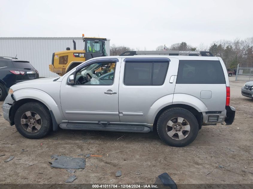 2005 Nissan Pathfinder Xe VIN: 5N1AR18W25C702878 Lot: 41011704