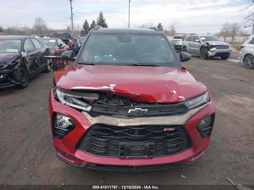 2021 Chevrolet Trailblazer Fwd Rs VIN: KL79MTSL7MB064337 Lot: 41011767