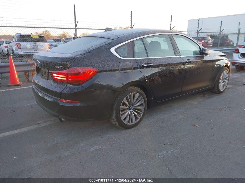 VIN WBA5M2C58FGH99250 2015 BMW 535I GRAN TURISMO no.4