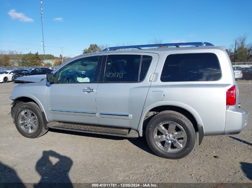 2011 Nissan Armada Platinum VIN: 5N1AA0NC3BN610867 Lot: 41011781