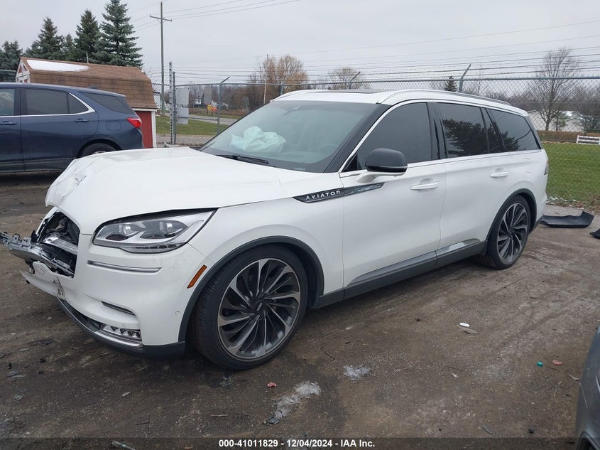 Vin: 5lm5j7xc2lgl00574, lot: 41501724, lincoln aviator reserve 20202