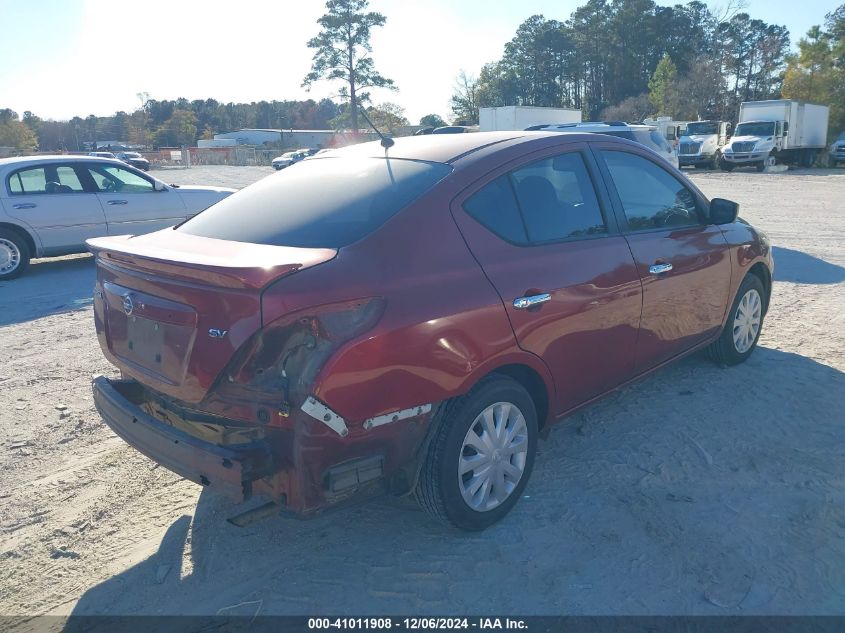 VIN 3N1CN7AP2KL836212 2019 Nissan Versa, 1.6 SV no.4