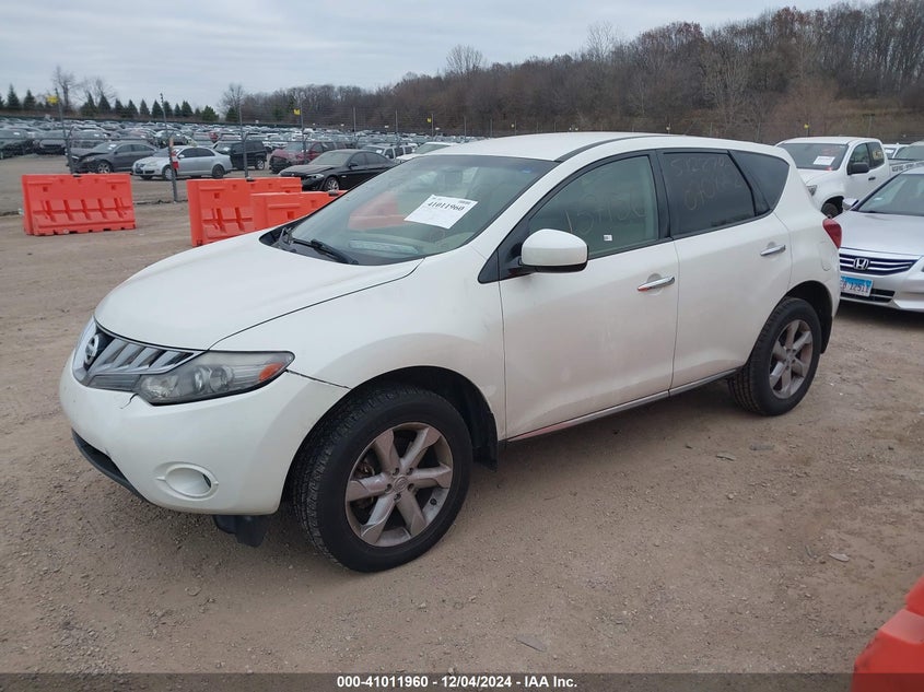 Vin: jn8az1mwxaw137156, lot: 41501855, nissan murano s 20102