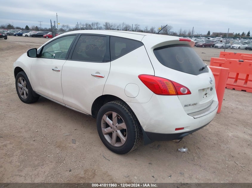 Vin: jn8az1mwxaw137156, lot: 41501855, nissan murano s 20103