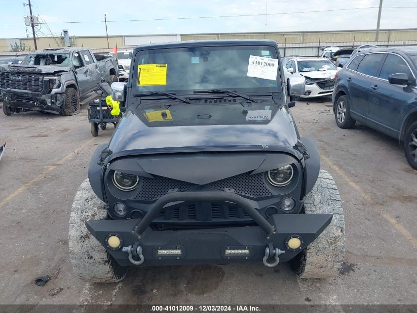 2018 Jeep Wrangler Jk Unlimited Sport 4X4 VIN: 1C4BJWDG6JL822916 Lot: 41012009