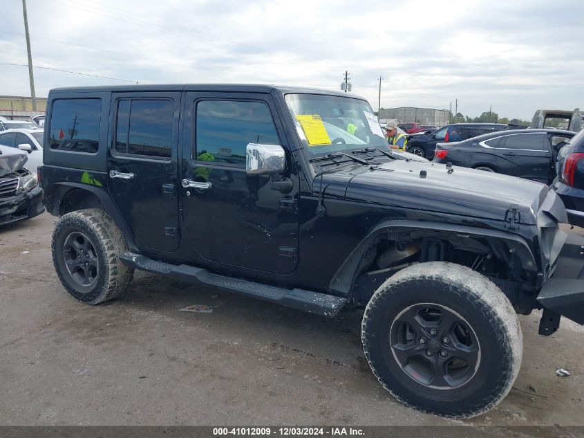 2018 Jeep Wrangler Jk Unlimited Sport 4X4 VIN: 1C4BJWDG6JL822916 Lot: 41012009