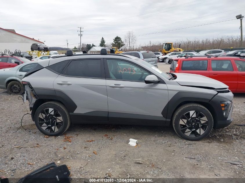 2024 Hyundai Kona Sel VIN: KM8HC3ABXRU081098 Lot: 41012093