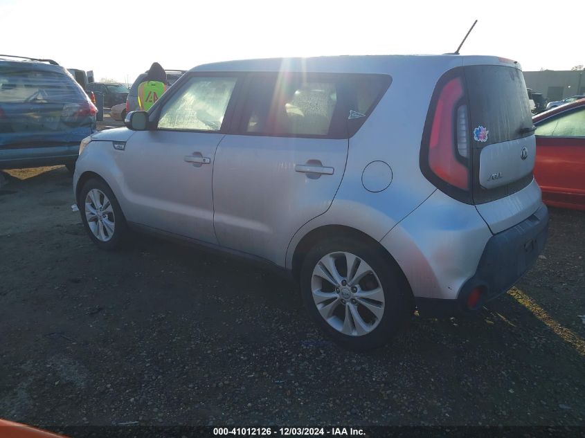 VIN KNDJP3A5XE7711098 2014 KIA Soul, + no.3