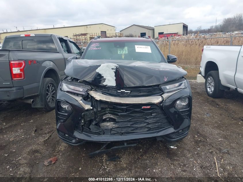 2022 Chevrolet Trailblazer Rs VIN: KL79MUSL1NB146250 Lot: 41012285