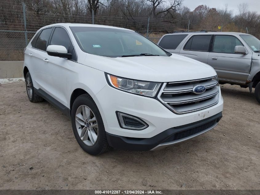 VIN 2FMPK3J90HBC28125 2017 Ford Edge, Sel no.1